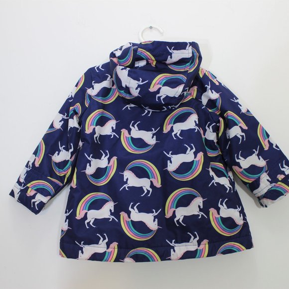 CARTER'S Fall Fleece Unicorn Jacket 18 M - Picture 6 of 7